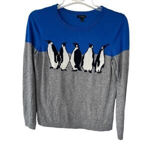 Talbots Size M Penguins Pullover sweater women’s